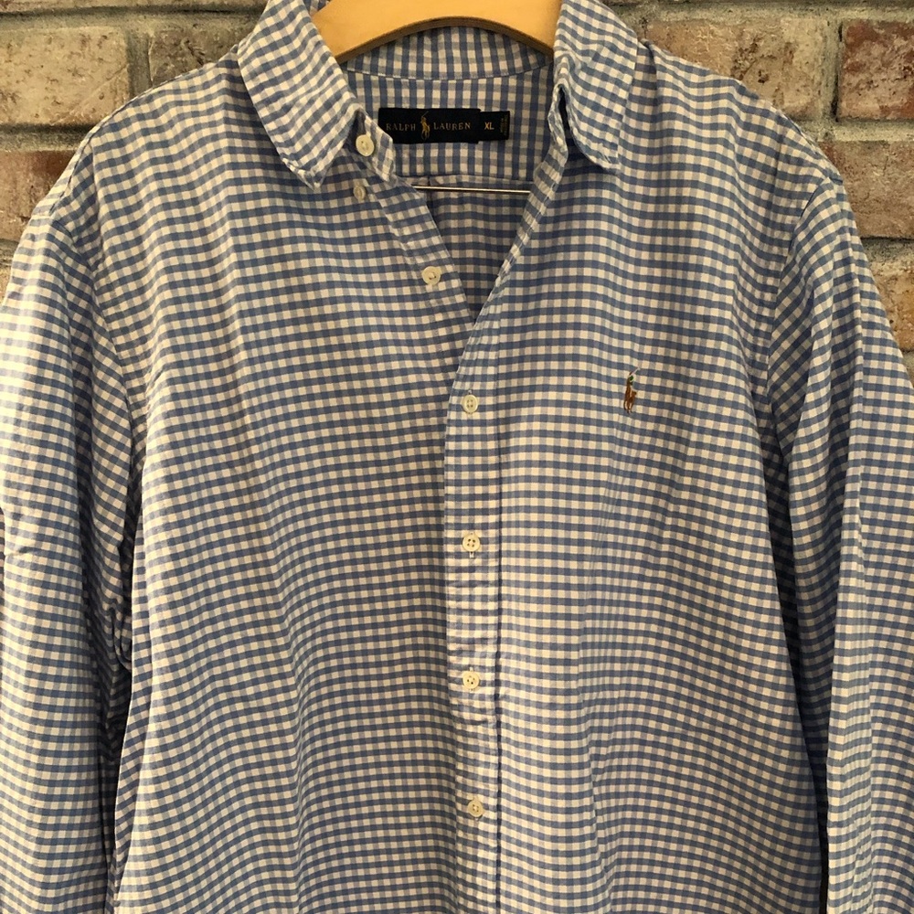 Ralph Lauren Long Sleeve Button Down Oxford